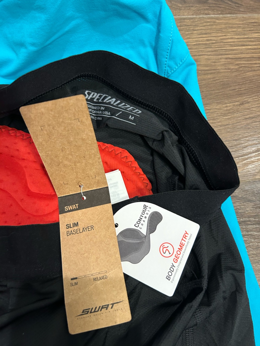 Specialized Andorra Pro Shorts NWT with removable liner Women’s size Medium Aqua - Picture 4 of 7